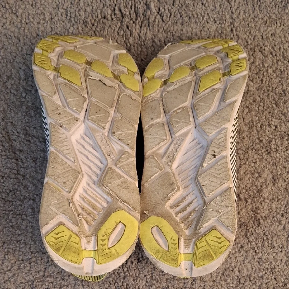 Hoka Men's M Rincon 2 Athletic Shoes - Gray and Lime Sz 10.5 - Picture 5 of 10